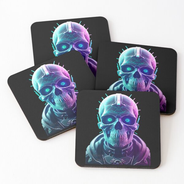 Item preview, Cyber Skull - Luminous Afterlife Collection designed and sold by PhantomWardrobe.