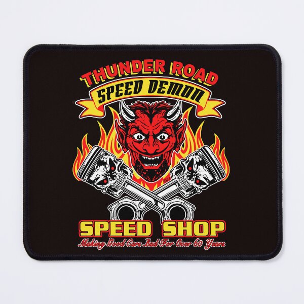 Item preview, Thunder Road Speed Demon Speed Shop Car Design designed and sold by thet-shirtman.