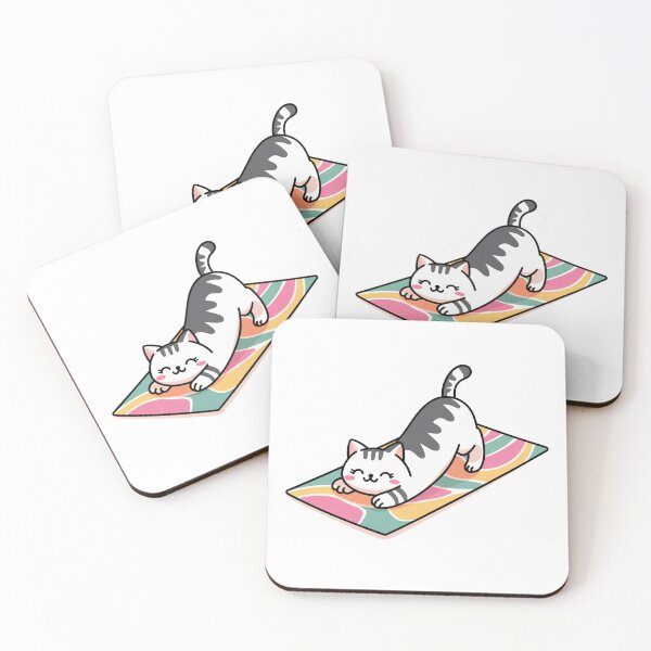 Item preview, Cute Yoga Cat designed and sold by GLTees.
