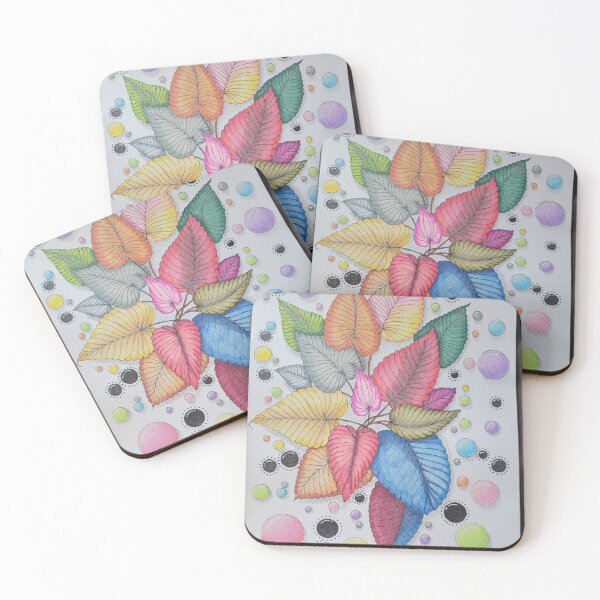 Item preview, Rainbow Leaves designed and sold by 2024Zenmagic.