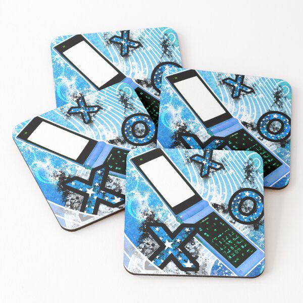 Item preview, Blue flip phone  designed and sold by despairfamily.