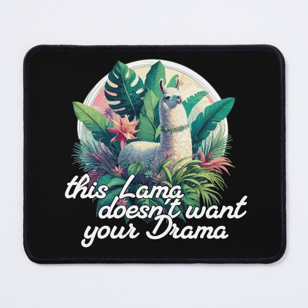 Item preview, Lama Drama Positive Optimism Gift designed and sold by Pineapple-Tree.