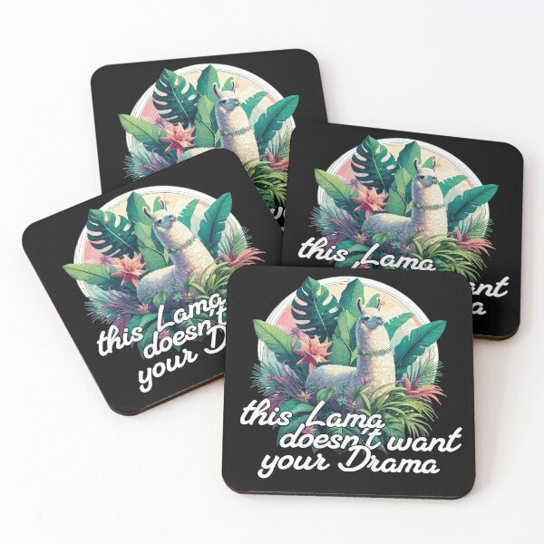 Item preview, Lama Drama Positive Optimism Gift designed and sold by Pineapple-Tree.