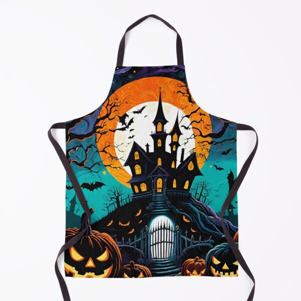 Item preview, Halloween spooky house on the hill designed and sold by GrizzlyCollective.
