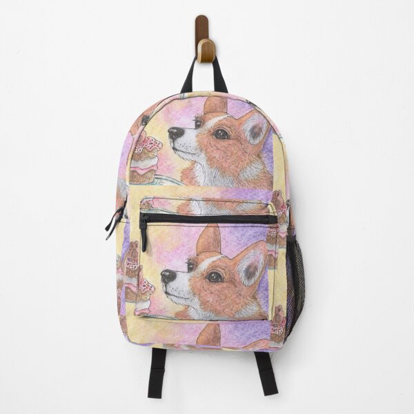 Item preview, Corgi dog can't believe the cake is for him - is that for me? designed and sold by SusanAlisonArt.