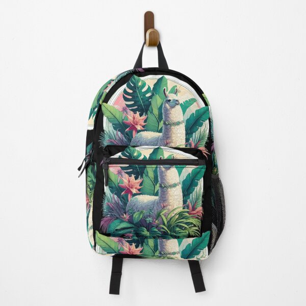 Item preview, Lama jungle plants palm trees gift designed and sold by Pineapple-Tree.