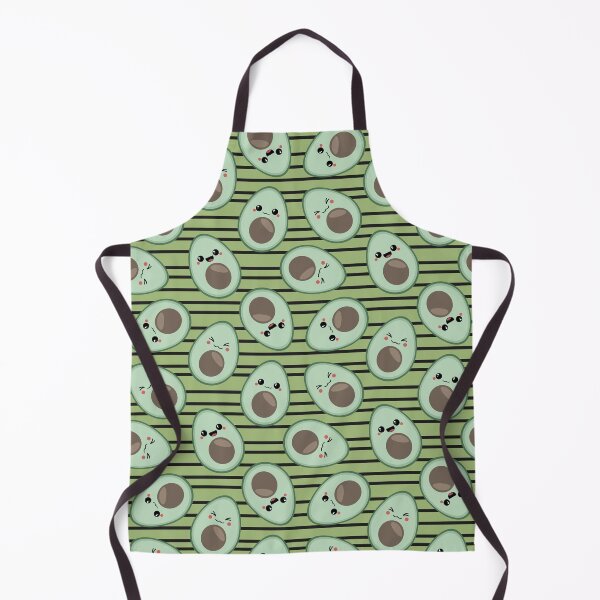 Item preview, Kawaii Avocado Pattern designed and sold by sasyall.