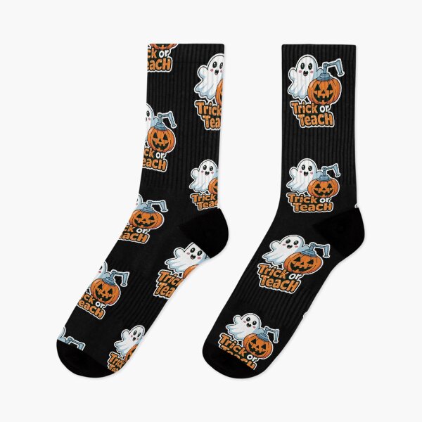 Item preview, Coffee Pumpkins Teacher Halloween Trick Or Teach Cute Ghost designed and sold by Redgiant87x.