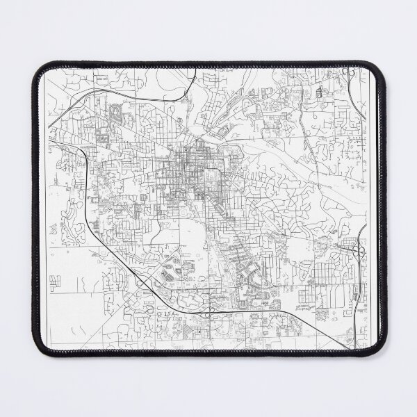 Item preview, Ann Arbor City Map designed and sold by SHAMPAIN-ART-CO.