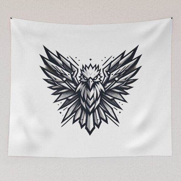 Item preview, Geometric Eagle: Sharp and Bold Abstract Design designed and sold by Pattamo1.