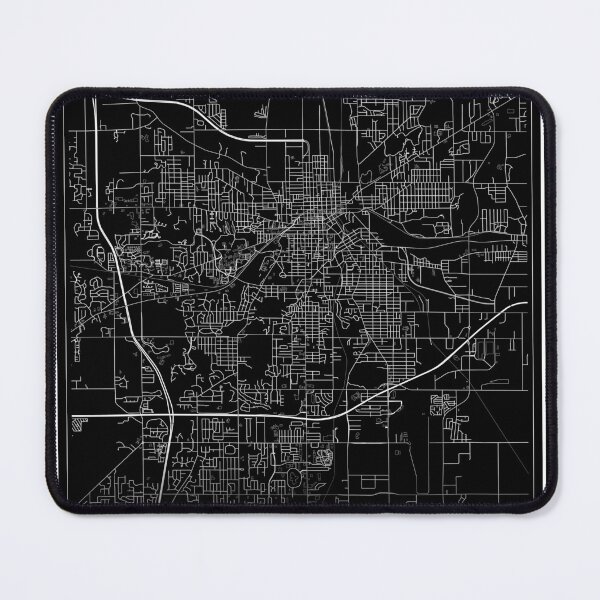 Item preview, Kalamazoo City Map designed and sold by SHAMPAIN-ART-CO.