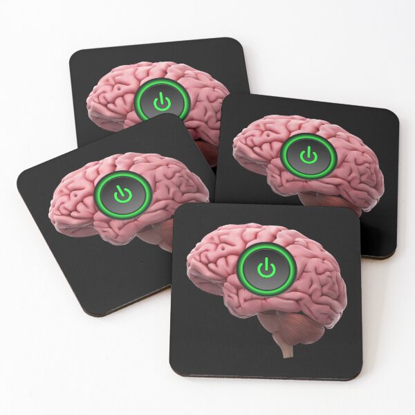 Item preview, Brain Power Button designed and sold by HypnoMemers.