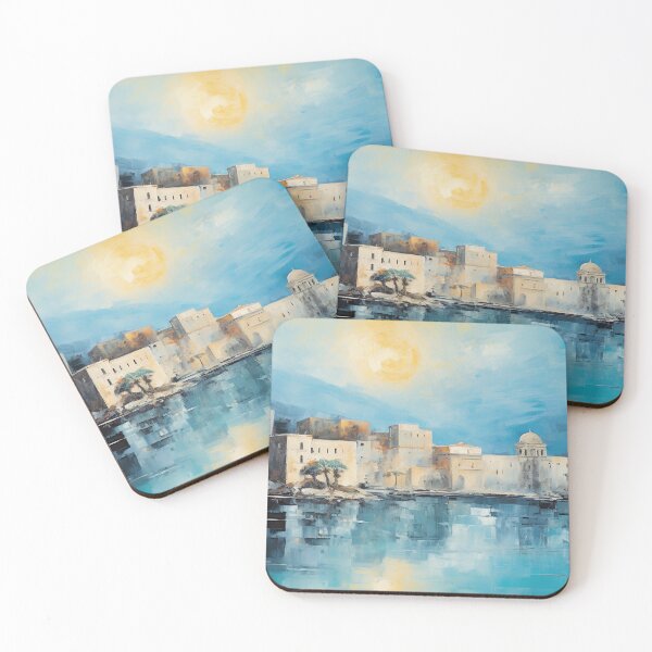 Item preview, Gouache - Dubrovnik designed and sold by KootenayDesigns.