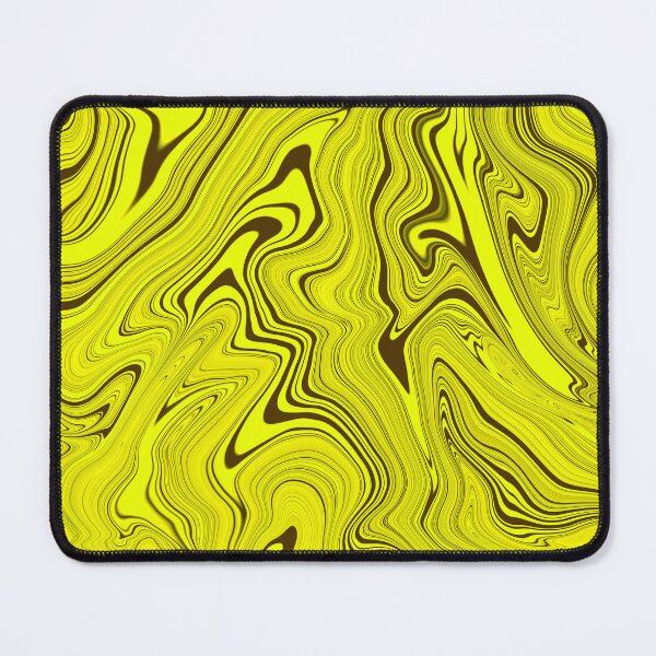 Item preview, Yellow Liquid Swirls designed and sold by KaSaPo.