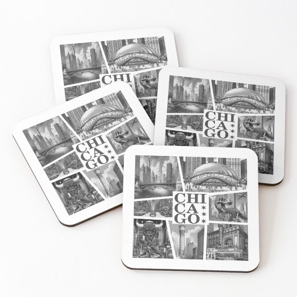 Item preview, USA CITY - CHICAGO - TRAVEL -4 designed and sold by ArtProjectShop.