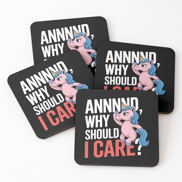 Item preview, Funny unicorse - annnd why should i care? designed and sold by Haji  Kamora.