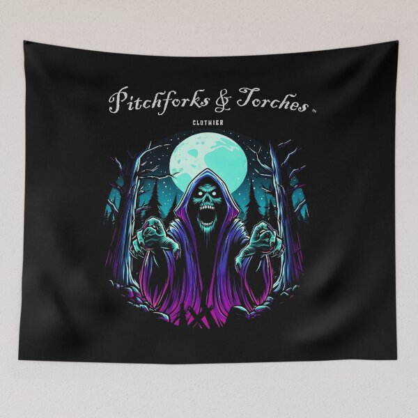 Aperçu de l'œuvre Fourches et torches tm - Tomb Spectre créée et vendue par Pitchforks & Torches TM.