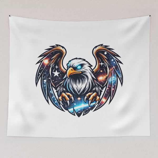 Item preview, Galactic Eagle: Cosmic Majesty Unleashed designed and sold by Pattamo1.