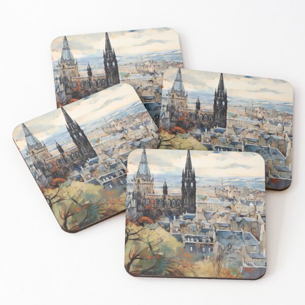 Item preview, Gouache - Edinburgh designed and sold by KootenayDesigns.