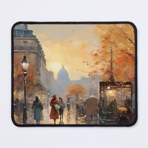 Item preview, Gouache - European Street designed and sold by KootenayDesigns.