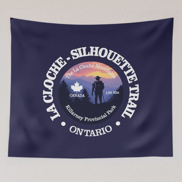 Item preview, La Cloche-Silhouette Trail (rd2) designed and sold by curranmorgan.