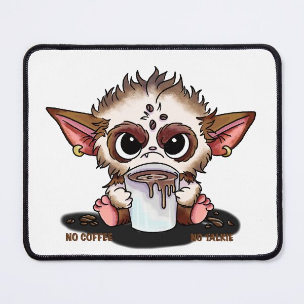 Item preview, No Coffee No Talkie designed and sold by PawfectPixie.