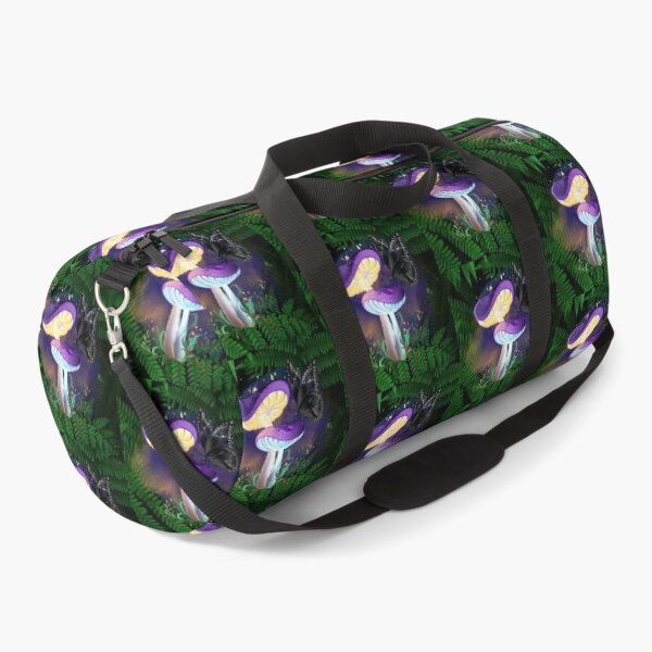 Item preview, Purple Toadstool with Black Butterfly  designed and sold by WildWoodlandWitch.