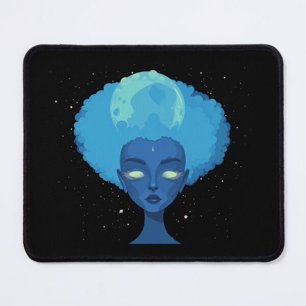 Item preview, Alien with an afro designed and sold by Zen Lael.