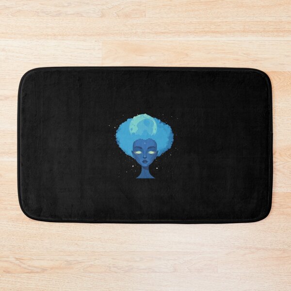 Item preview, Alien with an afro designed and sold by Zen Lael.