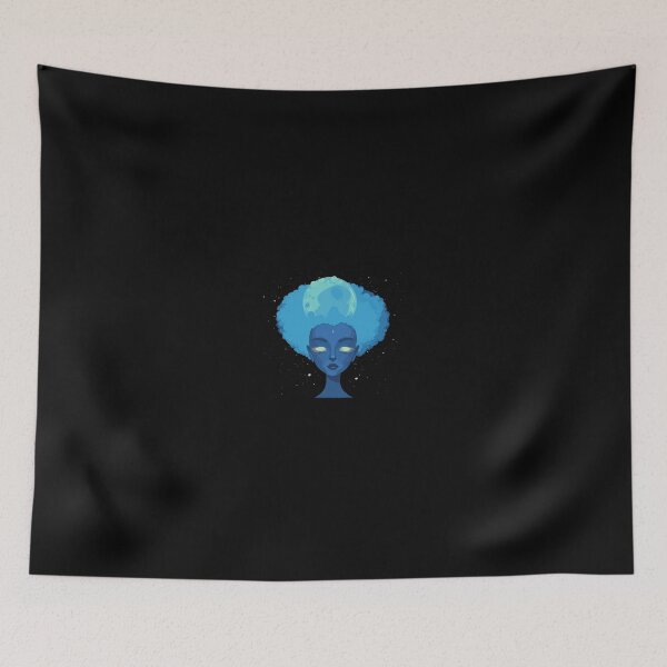Item preview, Alien with an afro designed and sold by Zen Lael.
