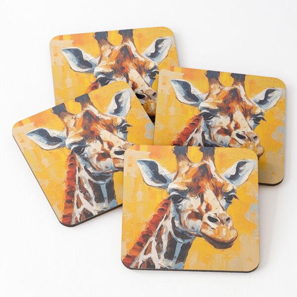 Item preview, Gouache - Giraffe designed and sold by KootenayDesigns.