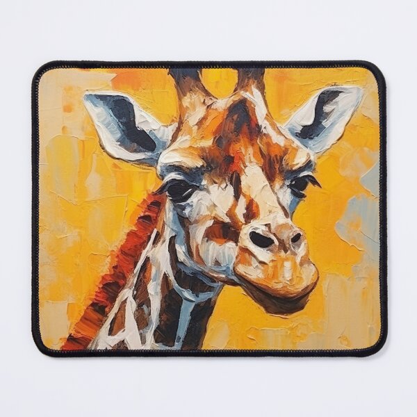 Item preview, Gouache - Giraffe designed and sold by KootenayDesigns.