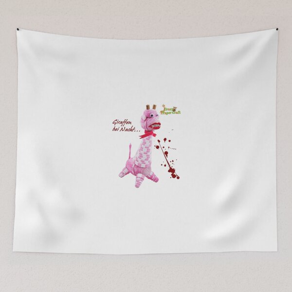 Item preview, Giraffes at night designed and sold by CrazyPaperCraft.