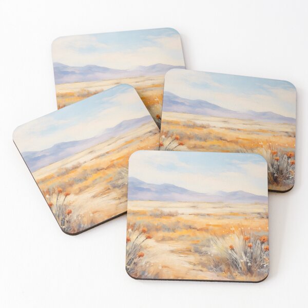 Item preview, Gouache - High Desert Meadow designed and sold by KootenayDesigns.