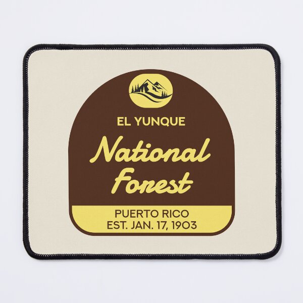 Item preview, Vintage El Yunque National Forest designed and sold by RabbitK.