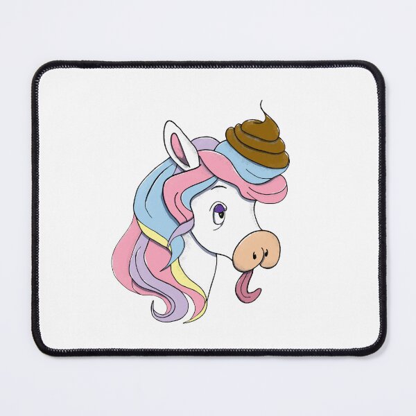 Item preview, Unicorn Poop Horn tee designed and sold by DenimAndNylon.