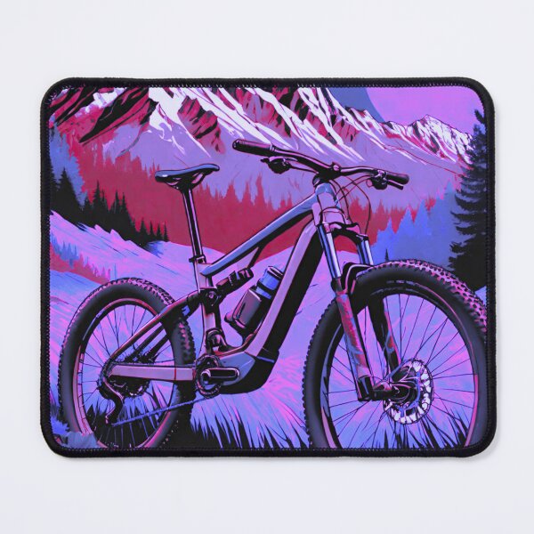 Item preview, Detailed Mountain Biking Art: Every Line Counts designed and sold by GrizzlyCollective.