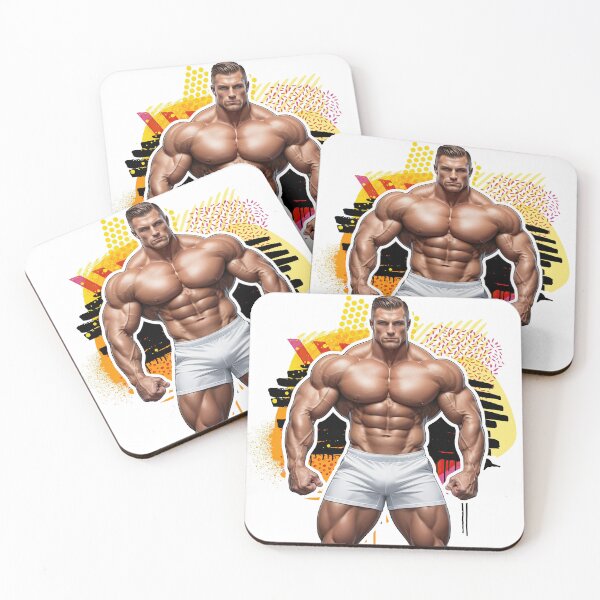 Item preview, New Series: Bodybuilder Sticker #36 designed and sold by ForeverPrintsOK.
