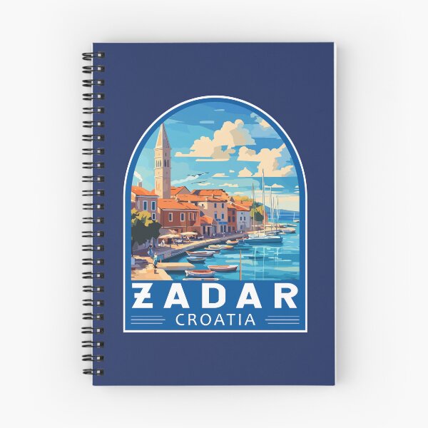 Item preview, Zadar Croatia Travel Art Emblem designed and sold by KrisSidDesigns.