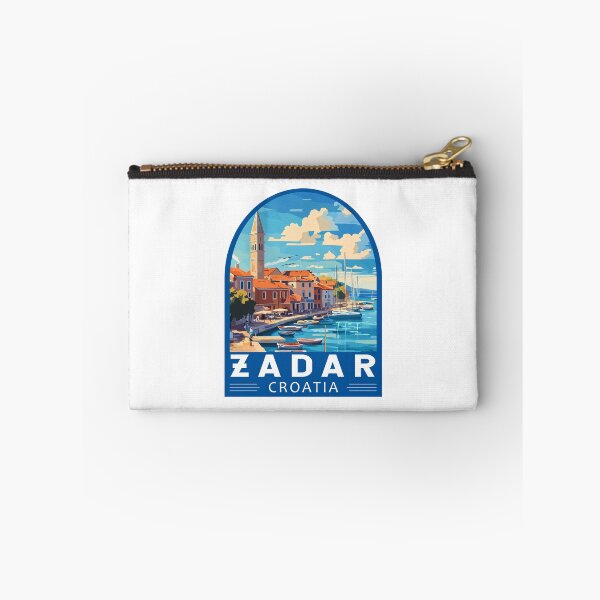 Item preview, Zadar Croatia Travel Art Emblem designed and sold by KrisSidDesigns.