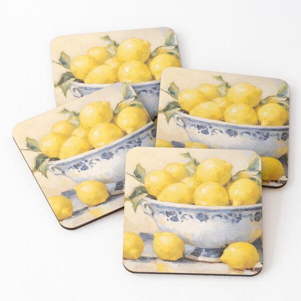 Item preview, Gouache - Lemons designed and sold by KootenayDesigns.