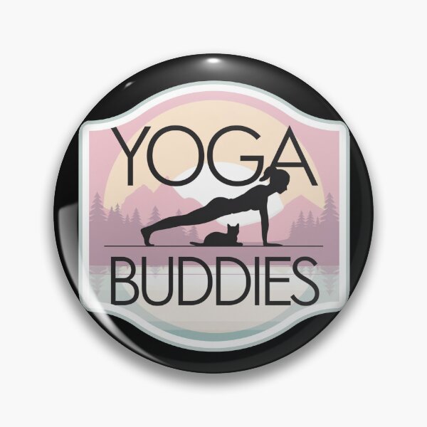 Item preview, Yoga Buddies designed and sold by Crazy Before Cats.