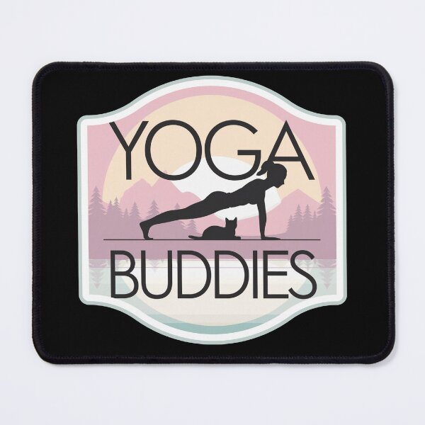Item preview, Yoga Buddies designed and sold by Crazy Before Cats.