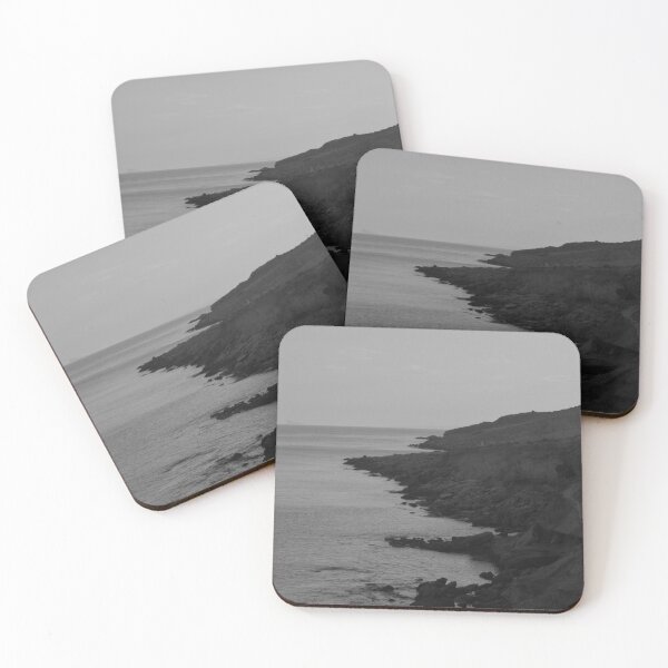 Item preview, Monochrome Cliffs of Syros designed and sold by iam01110011.