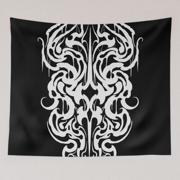 Item preview, Tribal dark white gothic designed and sold by 7Delamancha.