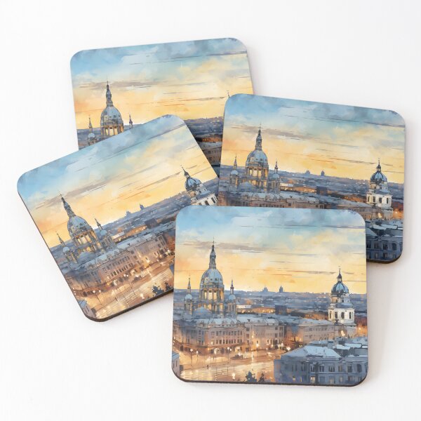 Item preview, Gouache - Madrid designed and sold by KootenayDesigns.