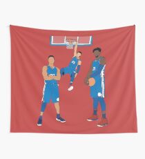 The Sixers' Big 3 Wall Tapestry