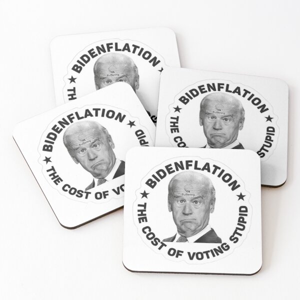 Item preview, Bidenflation The Cost Of Voting Stupid Sticker designed and sold by dex1one.