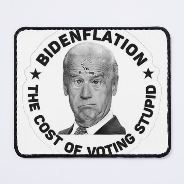Item preview, Bidenflation The Cost Of Voting Stupid Sticker designed and sold by dex1one.