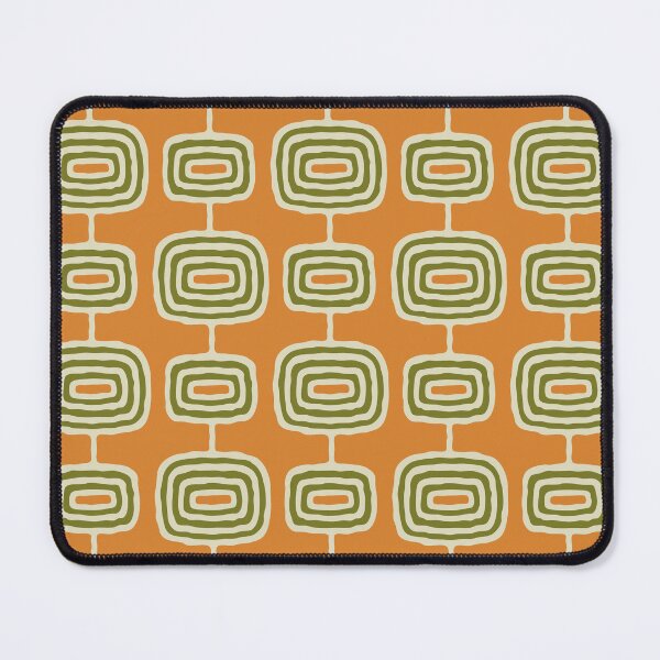 Item preview, Atomic Rings Abstract Pattern Autumn Colors designed and sold by tonymagnerart.